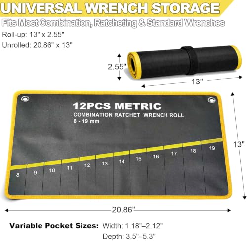 Wrench Roll Up Pouch