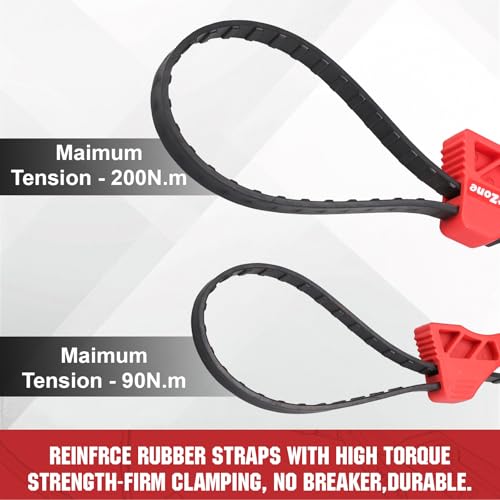 2 piece Strap Wrench Set