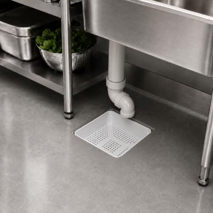 Square Floor Sink Drain Cover