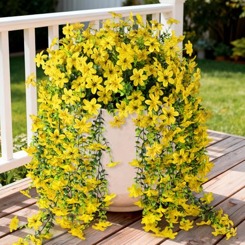 Artificial Fake Hanging Flowers Plants for Outdoor Summer Decoration