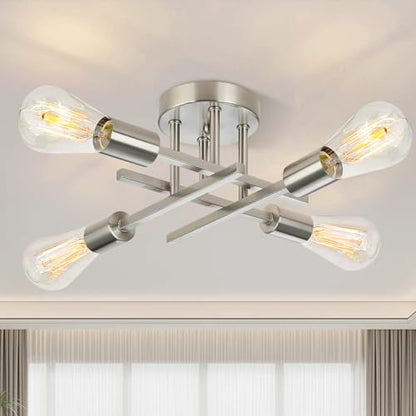Semi Flush Mount Ceiling Light Fixture