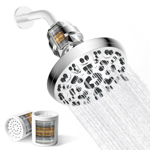 7'' Round High Pressure Filtered Rainfall Shower Head