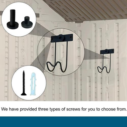 4 Pack Storage Shed Hooks