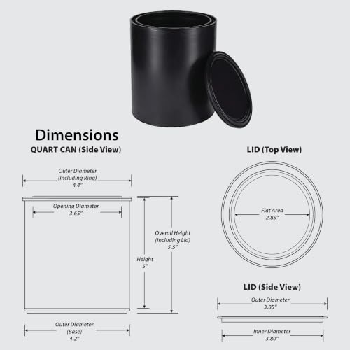 Plastic Paint Can Bucket w