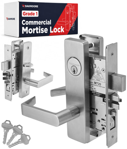 Grade 1 Commercial Mortise Lock Set
