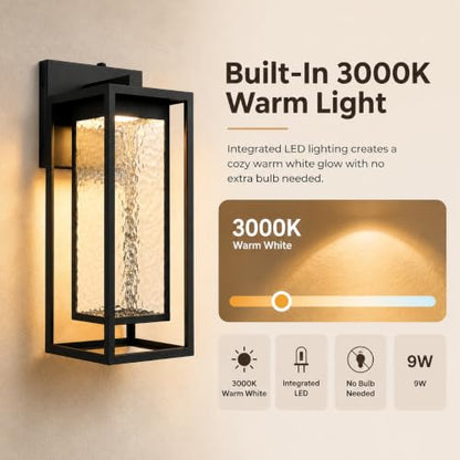 Dusk to Dawn Outdoor Wall Light