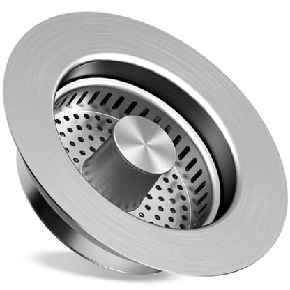 Kitchen Sink Drain Strainer and Stopper
