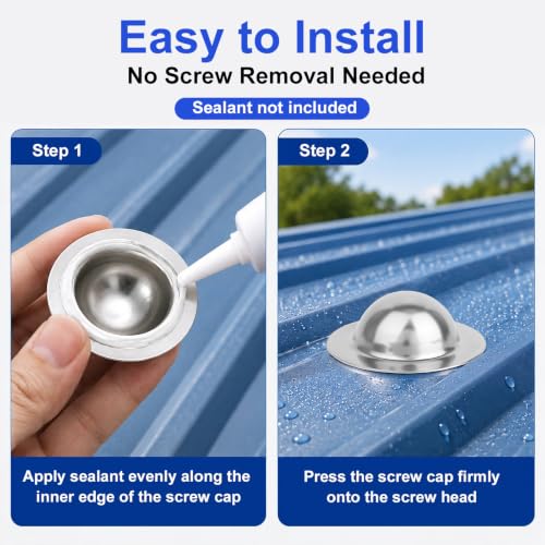 Metal Roof Screw Caps