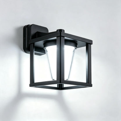 Outdoor LED Wall Sconces 15W (1/15w/6000k/Black)