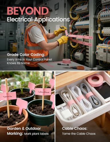 Pink PVC Electrical Tape 3