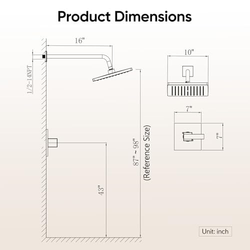 Shower Faucet Set
