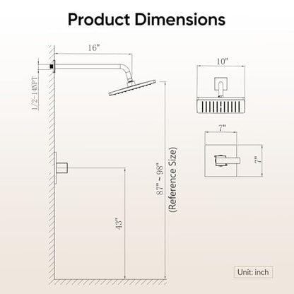 Shower Faucet Set