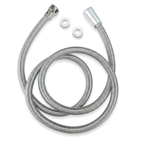 59" Stainless Steel Shower Hose (Sliver / 59 Inches)