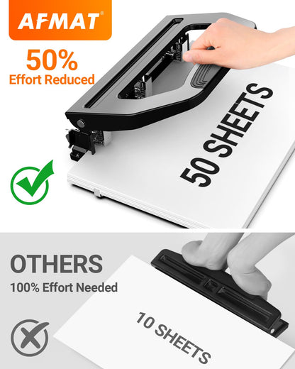 HP18 3 Hole Punch Heavy Duty (Black)