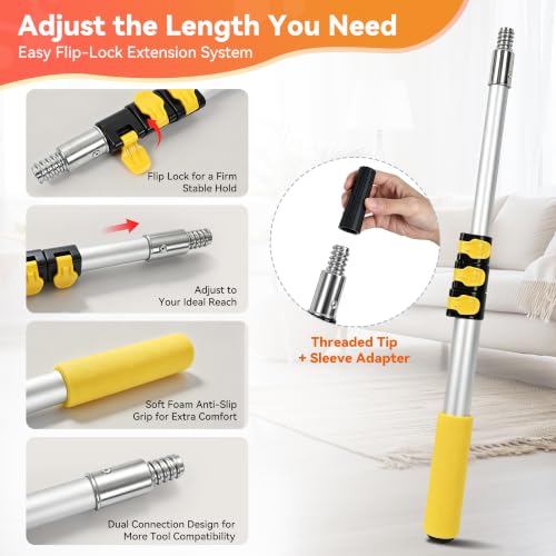 Drywall Pole Sander with Telescoping Pole