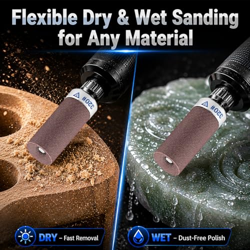 Sanding Drums for Dremel with 1