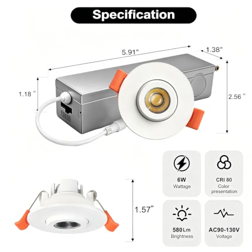 Gimbal LED Recessed Light