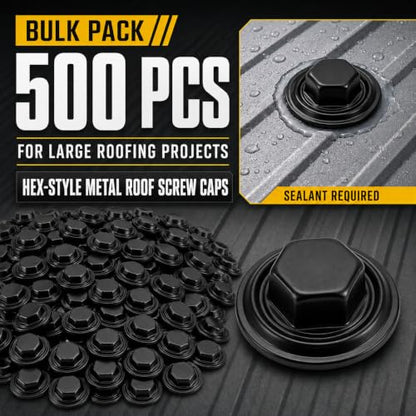 Metal Roof Screw Caps