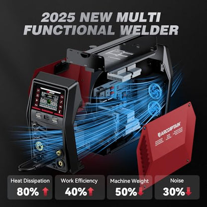 MIG Welder with Plasma Cutter Aluminum Welding Machine