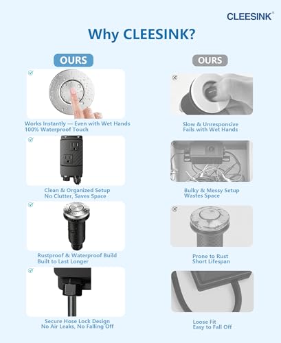 Garbage Disposal Air Switch Kit