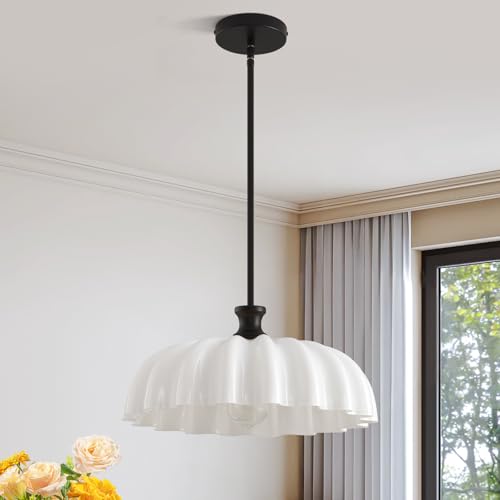 Milk Glass Pendant Lights