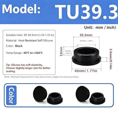 T Type Silicone Hole Plugs Kit