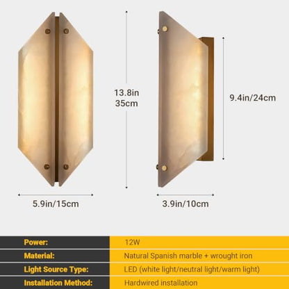 Alabaster Wall Sconces
