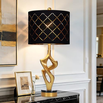 Marble Table Lamps Set of 2