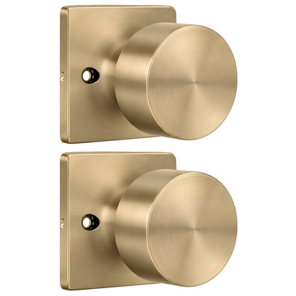 Champagne Bronze Dummy Door Knobs (Champagne Bronze)