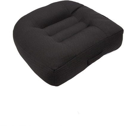 Srutirbo Car Booster Seat Cushion Heightening Height Boost Mat (Pure Black)