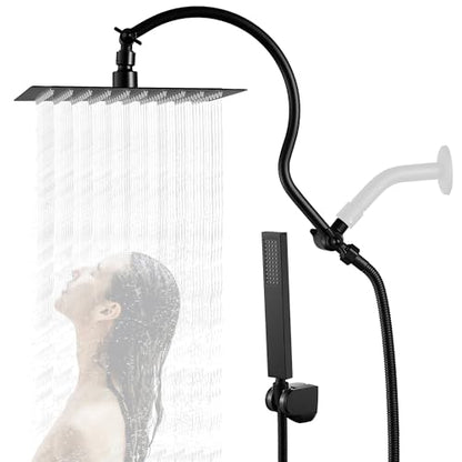 12" Shower Heads with Filtered Hand Sprayer Combo