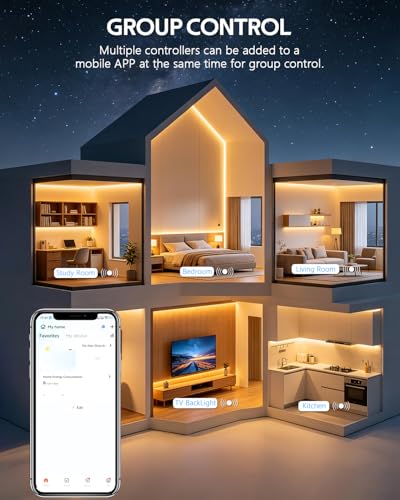 WiFi Tunable White LED Strip Controller