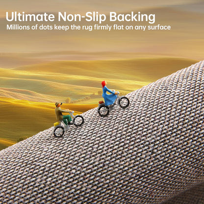 Round Rug 4ft (Cream / 4' (Round))