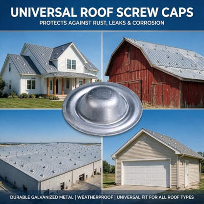 Metal Screw Roof Caps