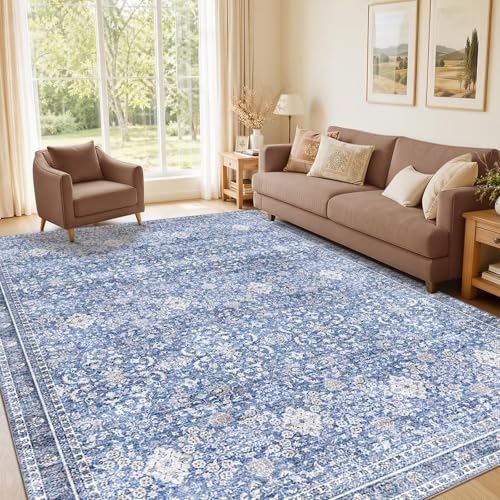 4x6 Area Rugs (Blue / 4' x 6' (Rectangular))