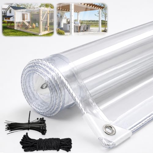 Clear PVC Vinyl Tarp Clear Tarps