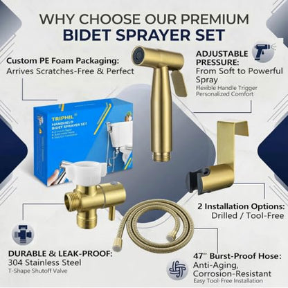 Handheld Bidet Sprayer for Toilet