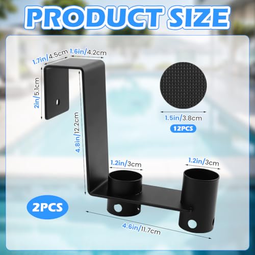 2Pcs Pool Fence Hooks