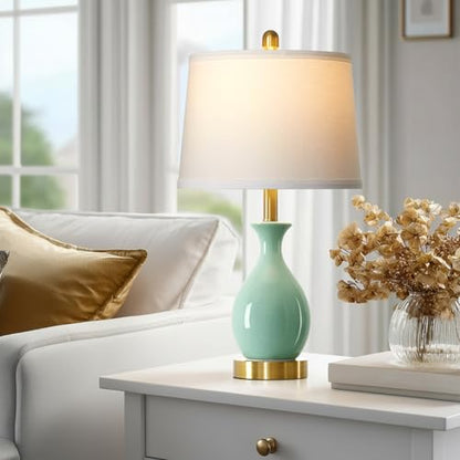 Ceramic Table Lamps Set of 2 for Living Room