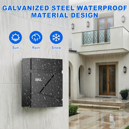 Locking Wall Mount Mailboxes for Outside