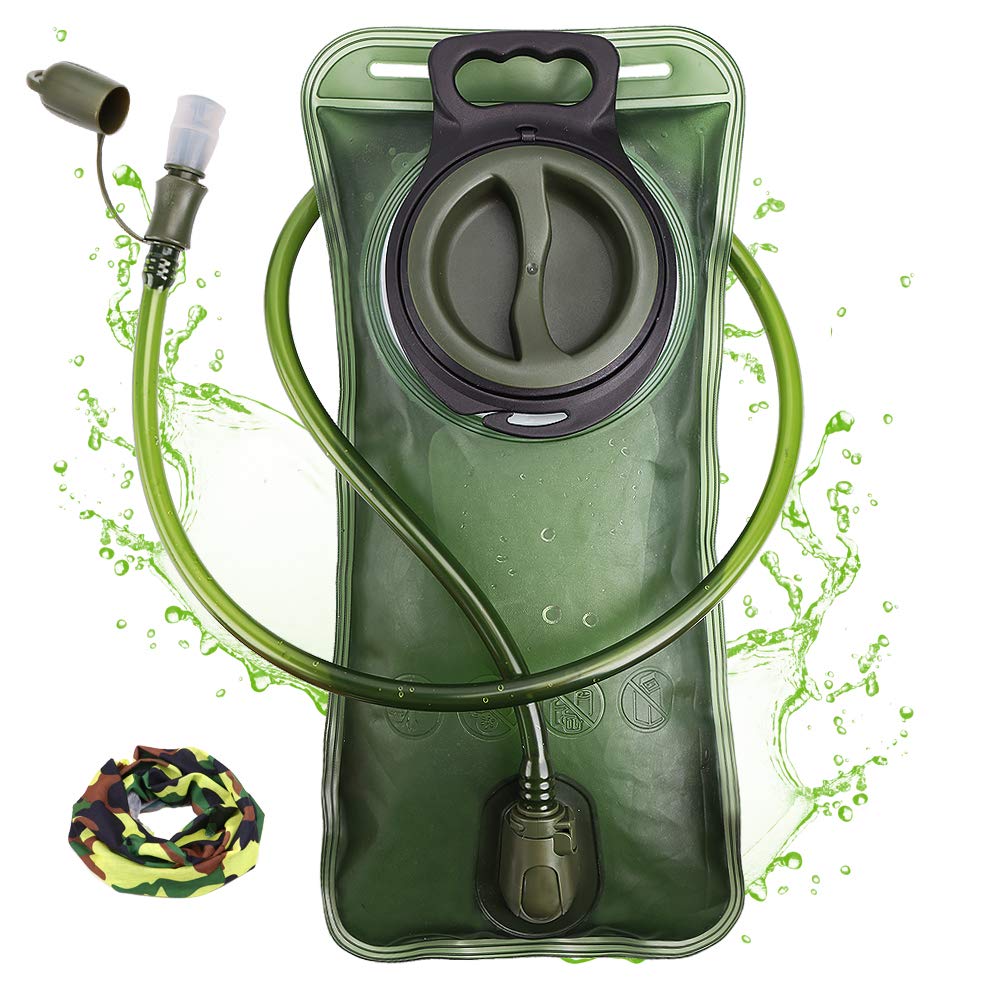 Hydration Bladder (1.5L-Water Bladder-Military Green)