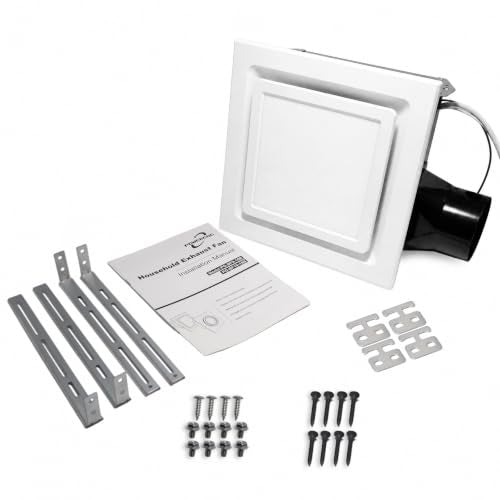 Bathroom Exhaust Fan with Light