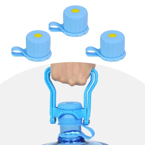 3 Pcs 5 Gallon Water Jug Cap with 1Pcs Water Jug Carrier
