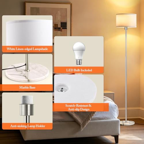 Marble Floor Lamp FL501