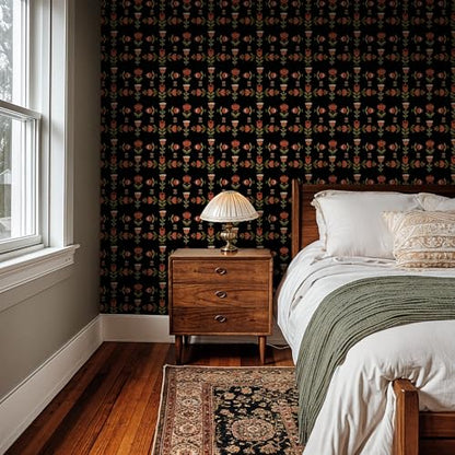 Farmhouse Floral Wallpaper Collection