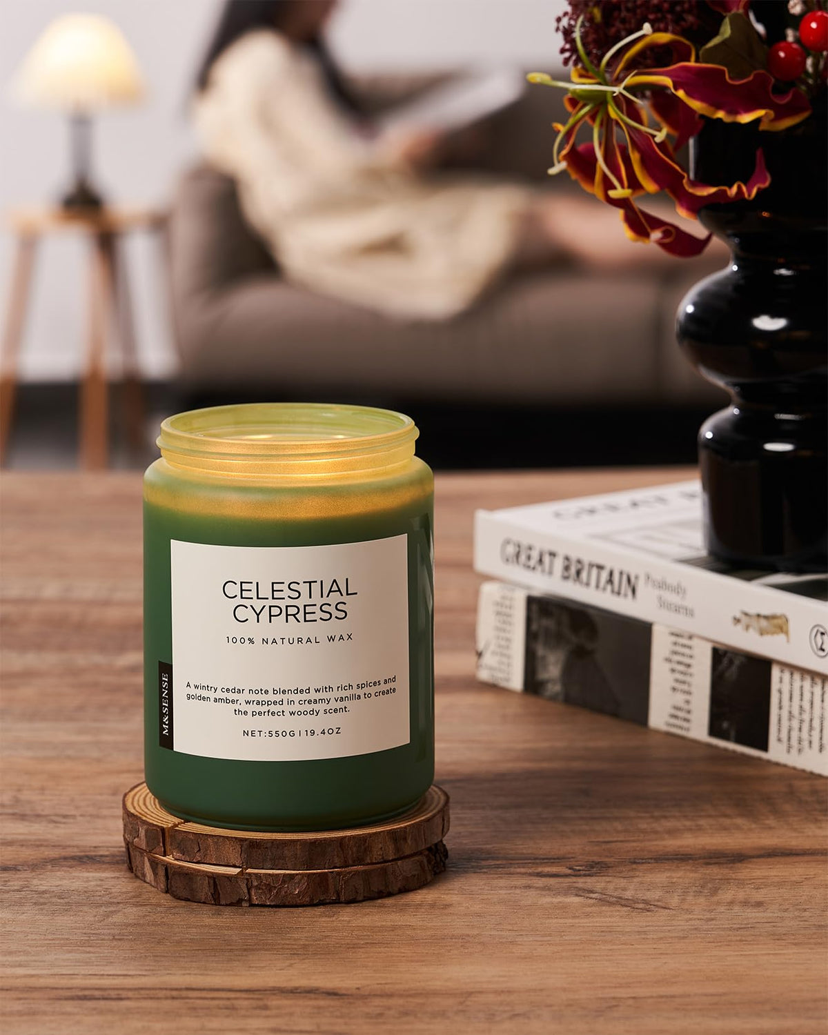 Celestial Cypress Large Scented Candles (Celestial Cypress)