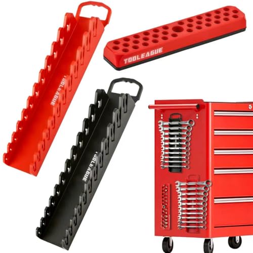 Magnetic Wrench Organizer Set & 1