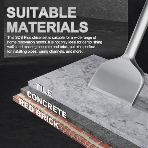 SDS Plus Chisel Set