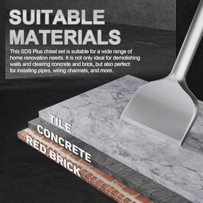 SDS Plus Chisel Set