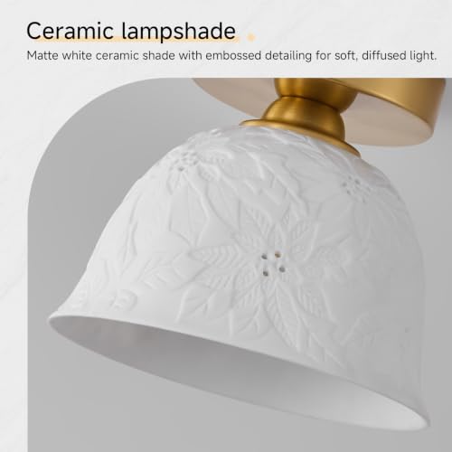 Ceramic Ceiling Light